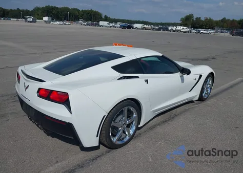 2014 Chevrolet Corvette Stingray из США, поврежденный, VIN 1G1YF2D72E5102701